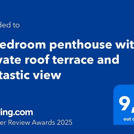 3-bedroom Penthouse With Private Roof Terrace And Fantastic View Apartment